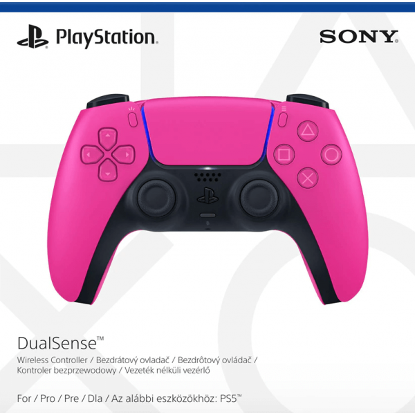 Playstation 5 DualSense Wireless Controller (Nova Pink)