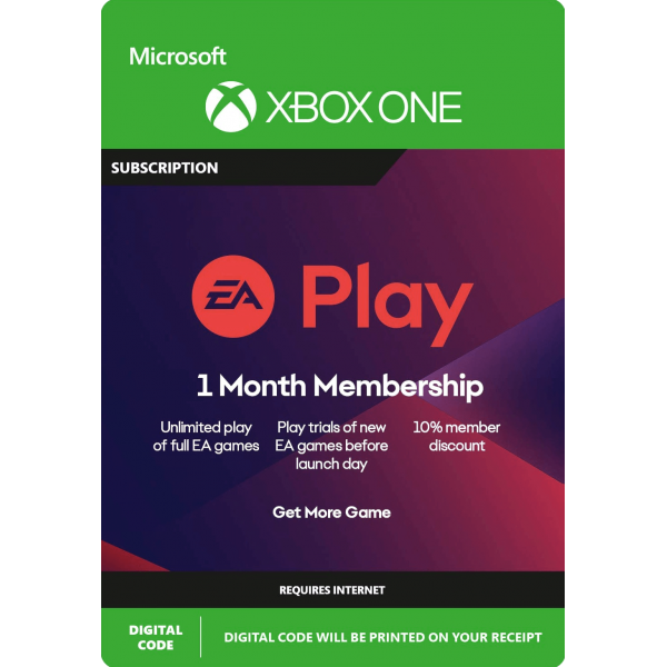 EA Play Xbox 1 mesiac