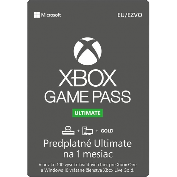 Xbox Game Pass Ultimate 1 mesiac
