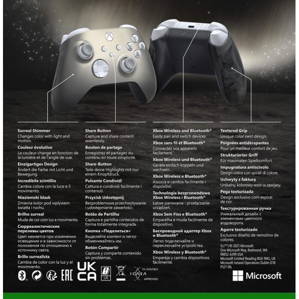 Xbox Series Wireless Controller Lunar Shift Special Edition