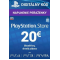 PlayStation Live Card 20 EUR