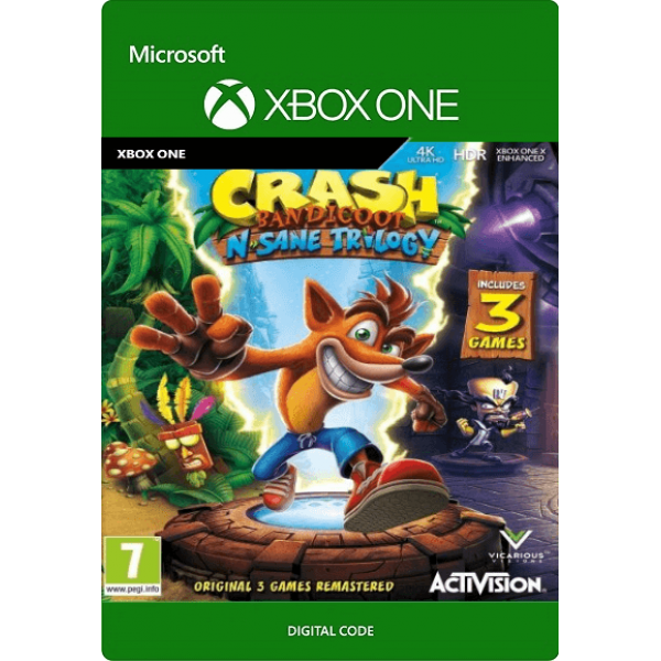 Crash Bandicoot N. Sane Trilogy (digitálny kód)