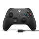 Xbox Series Wireless Controller Carbon Black + USB-C kábel